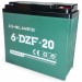 Аккумулятор 12V 6-DZM-20 GEL тяговый CHILWEE 20Ah