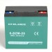 Аккумулятор 12V 6-DZM-20 GEL тяговый CHILWEE 20Ah
